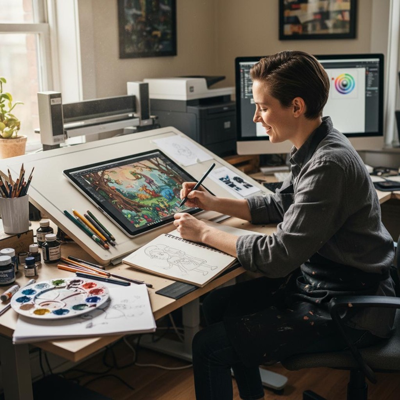 Human vs AI same creative brief debate about the future of creativity